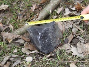 the heaviest fragment of 2,19 kg